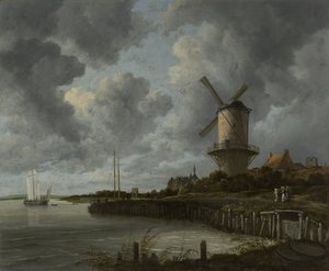 Väderkvarnen i Wijk Duurstede, ca 1668-70